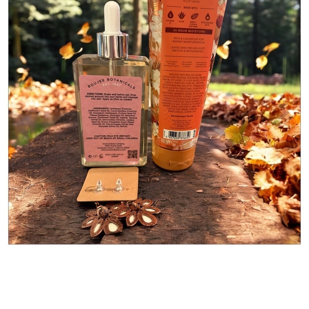 Fall in Bloom , Boutique Botanicals, and cowgirl earring Gift set 🎁wrapped​​​ - Picture 2 of 7